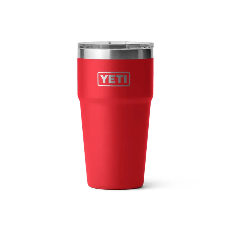 Yeti Rambler Stackable Cup 20oz 591ml in Rescue Red