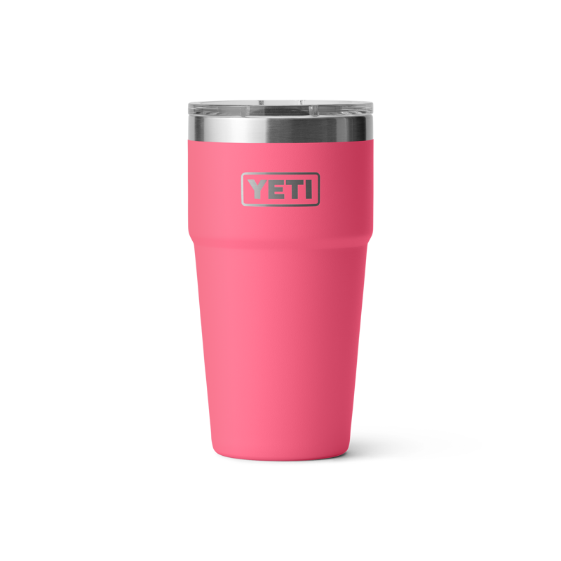 Yeti Rambler Stackable Cup 20oz 591ml in Tropical Pink