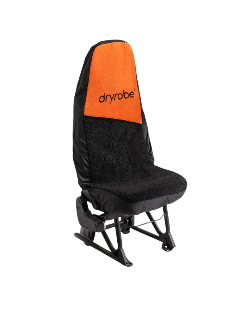 Dryrobe V3 Car Seat Cover Single in Orange / Black