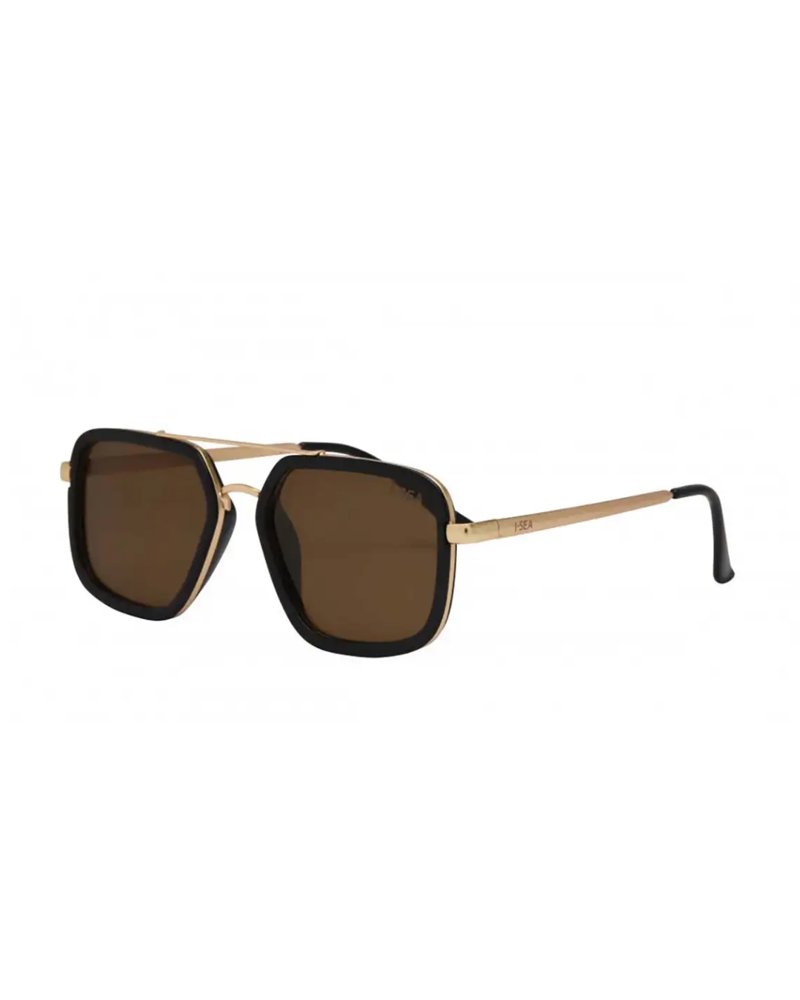 I-Sea Womens Cruz in Black with Smoke Polarised Lens-1