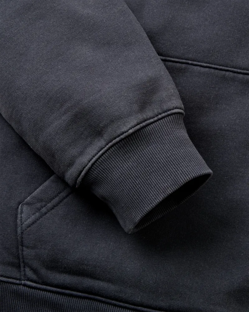 Passenger Mens Boundless Relaxed Fit Hoodie in Faded Black-4