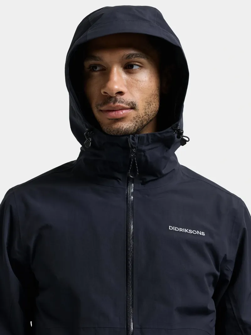 Didriksons Mens Trien 2 Jacket in Dark Night Blue-5