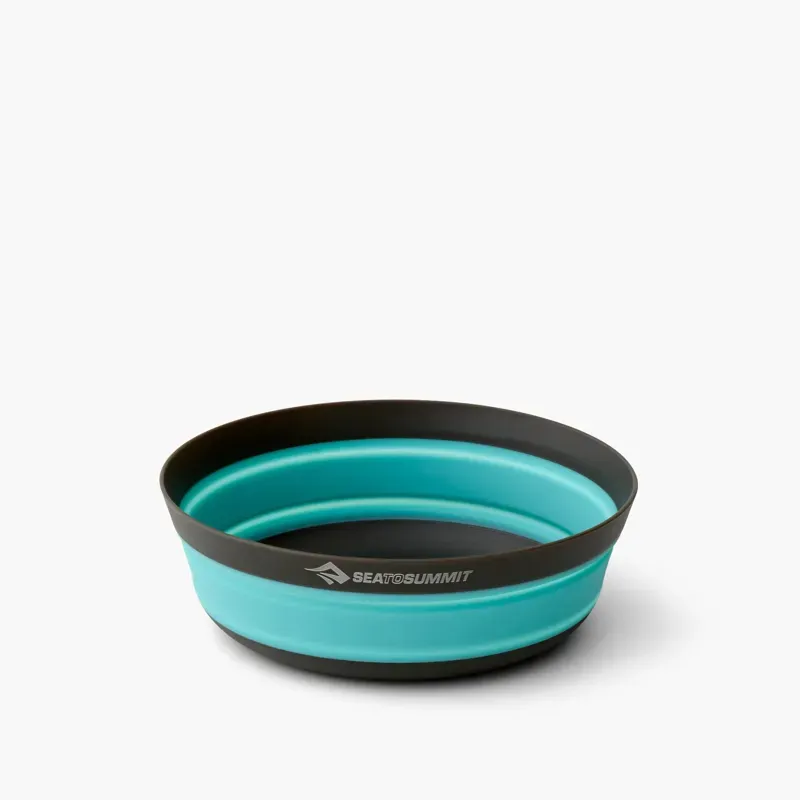 Sea To Summit Frontier UL Collapsible Bowl Medium in Aqua Sea