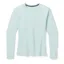 Smartwool Women's Merino 250 Baselayer Crew in Bleached Aqua Heather