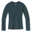 Smartwool Women's Merino 250 Baselayer Crew in Twilight Blue Heather