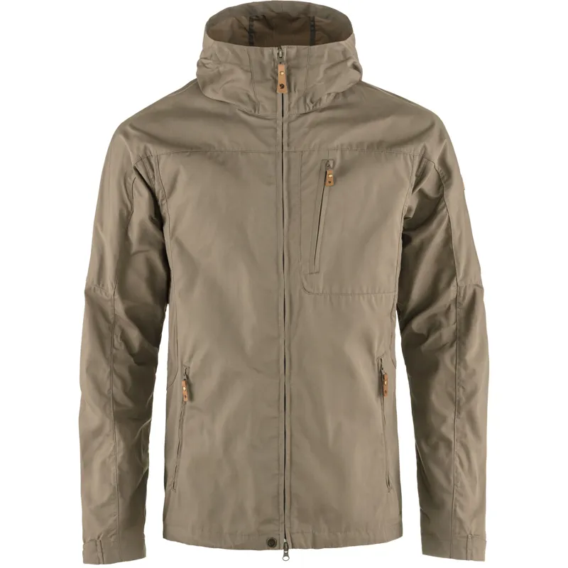 Fjallraven Men's Sten Jacket in Suede Brown