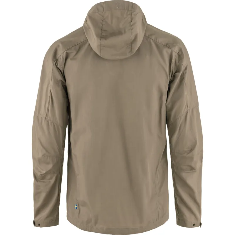 Fjallraven Men's Sten Jacket in Suede Brown-1
