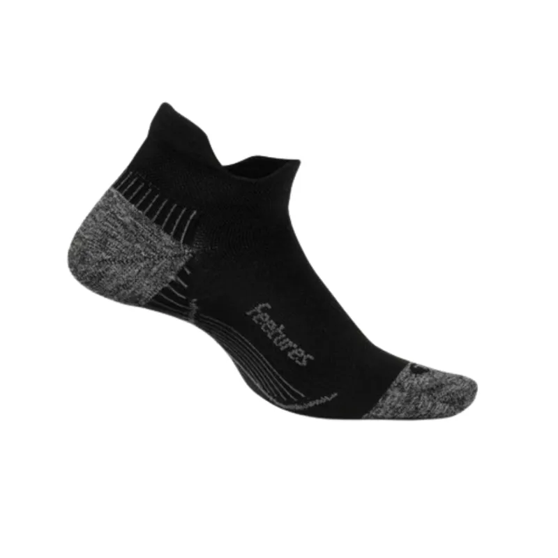 Feetures PF Relief Sock Light Cushion No Show Tab in Black