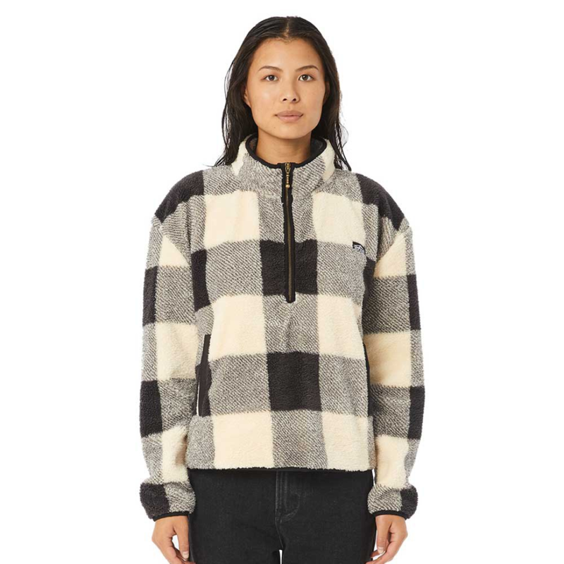 Rip Curl Womens New Waves Polar Fleece in Black