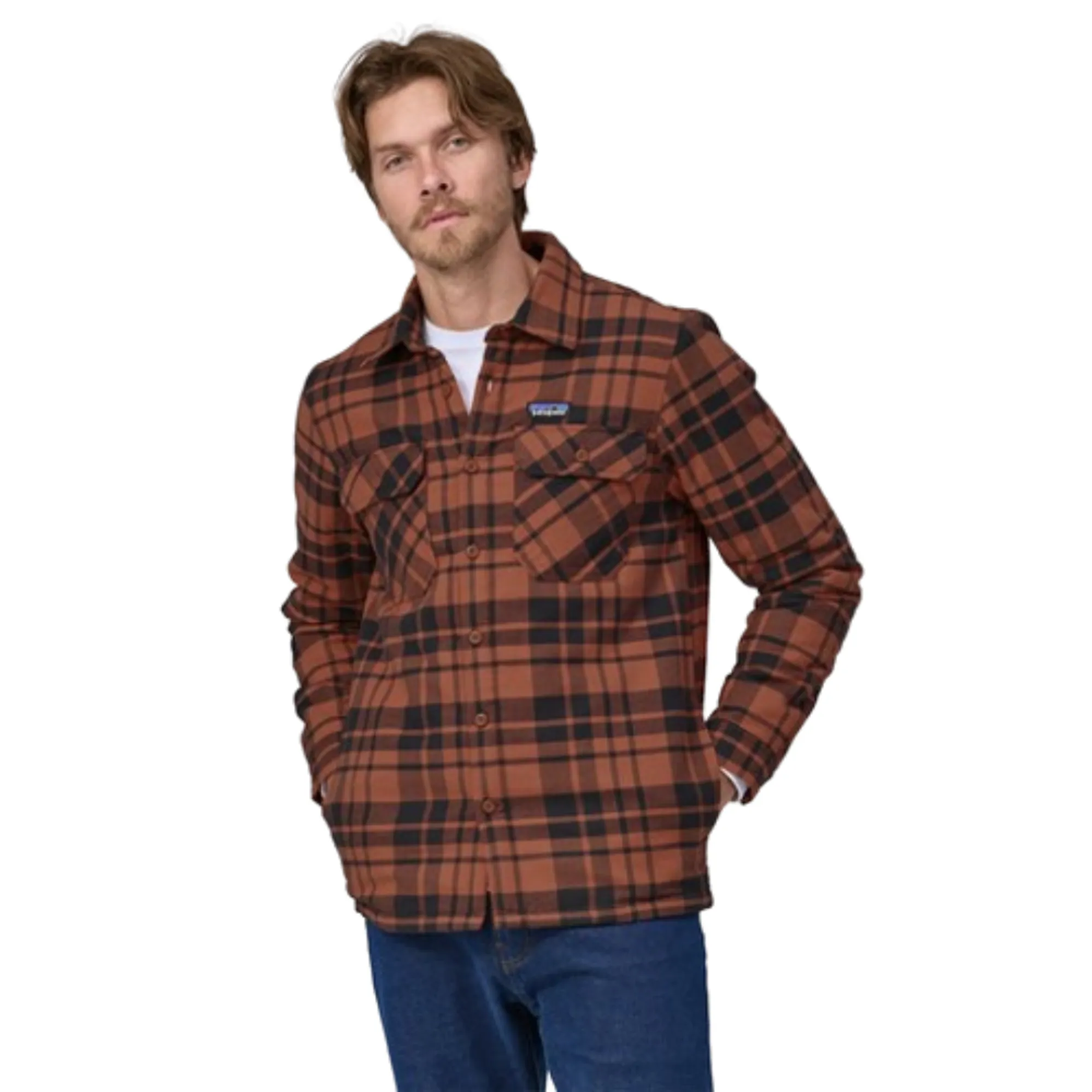Men's insulated fjord flannel jacket hotsell
