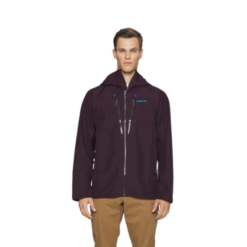Patagonia Mens Triolet Jacket in Obsidian Plum