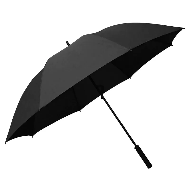 Precision Fibreglass Golf Umbrella in Black
