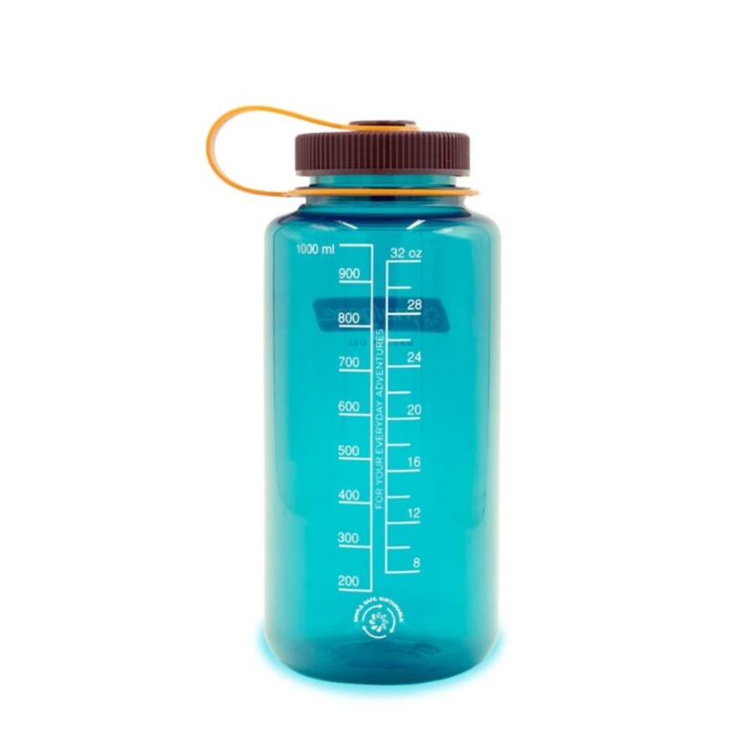 Nalgene Wide Mouth 1L Tritan Sustain in Teal-1