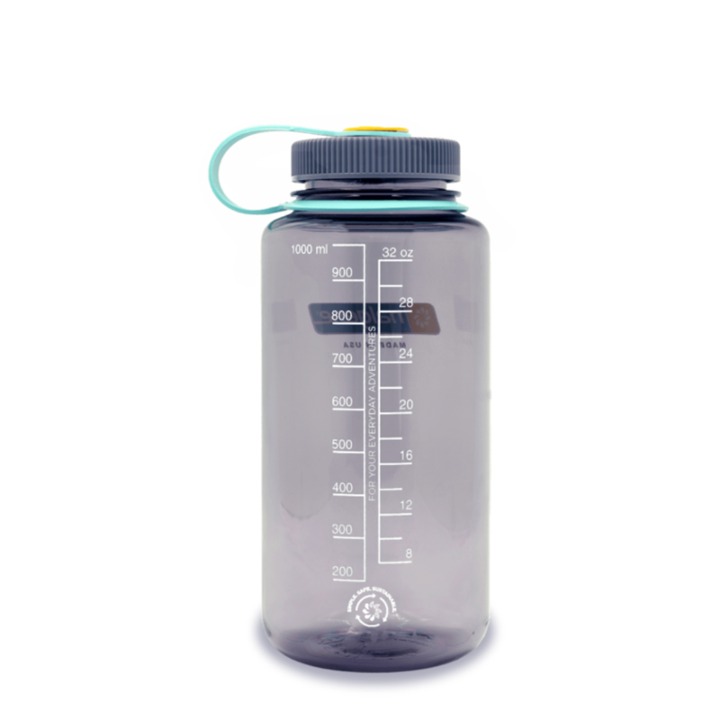 Nalgene Wide Mouth 1L Tritan Sustain in Aubergine-1