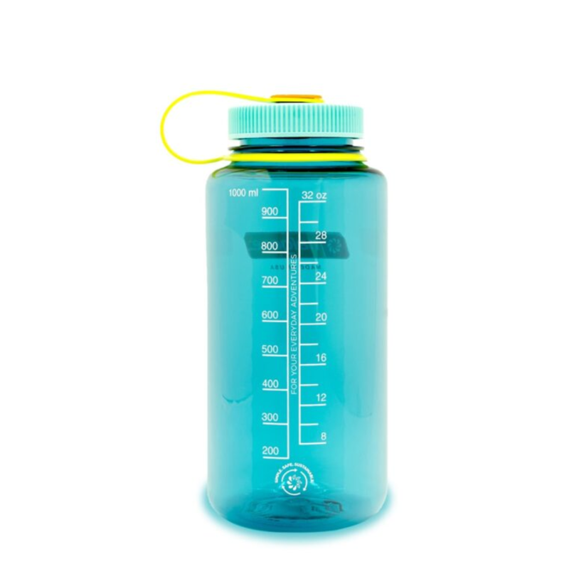 Nalgene Wide Mouth 1L Tritan Sustain in Cerulean-1