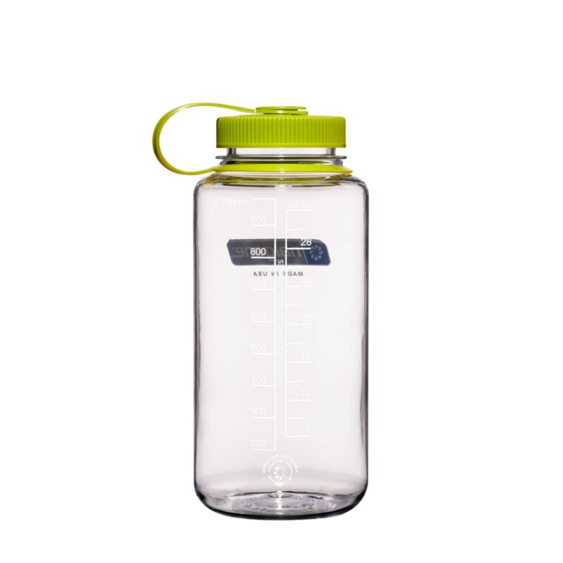 Nalgene Wide Mouth 1L Tritan Sustain in Clear-1