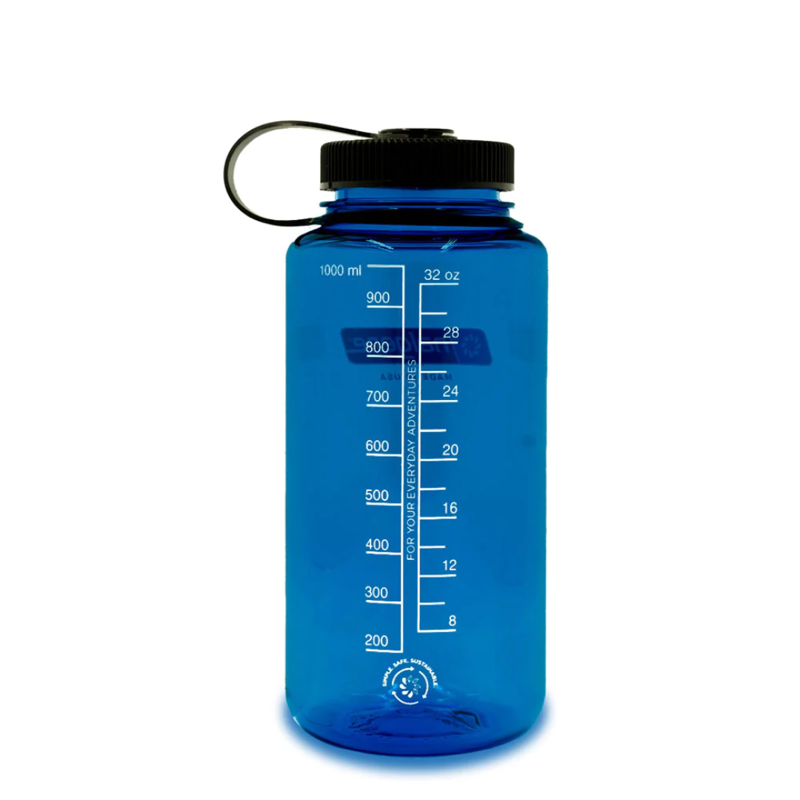 Nalgene Wide Mouth 1L Tritan Sustain in Slate Blue-1
