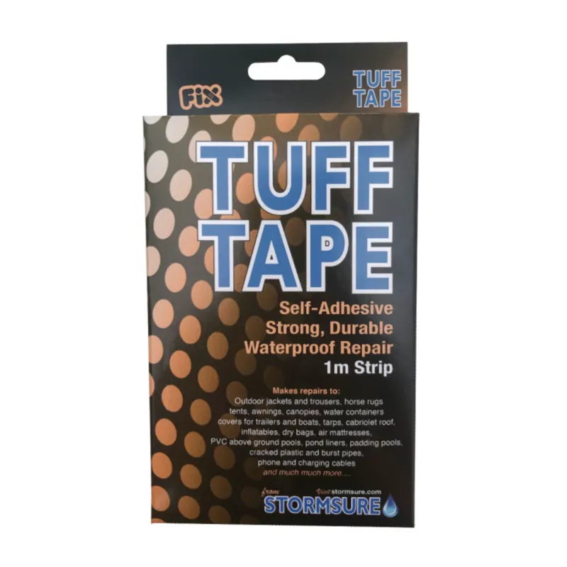 Stormsure Tuff Tape Self Adhesive Waterproof Repair Roll 1M X 75mm