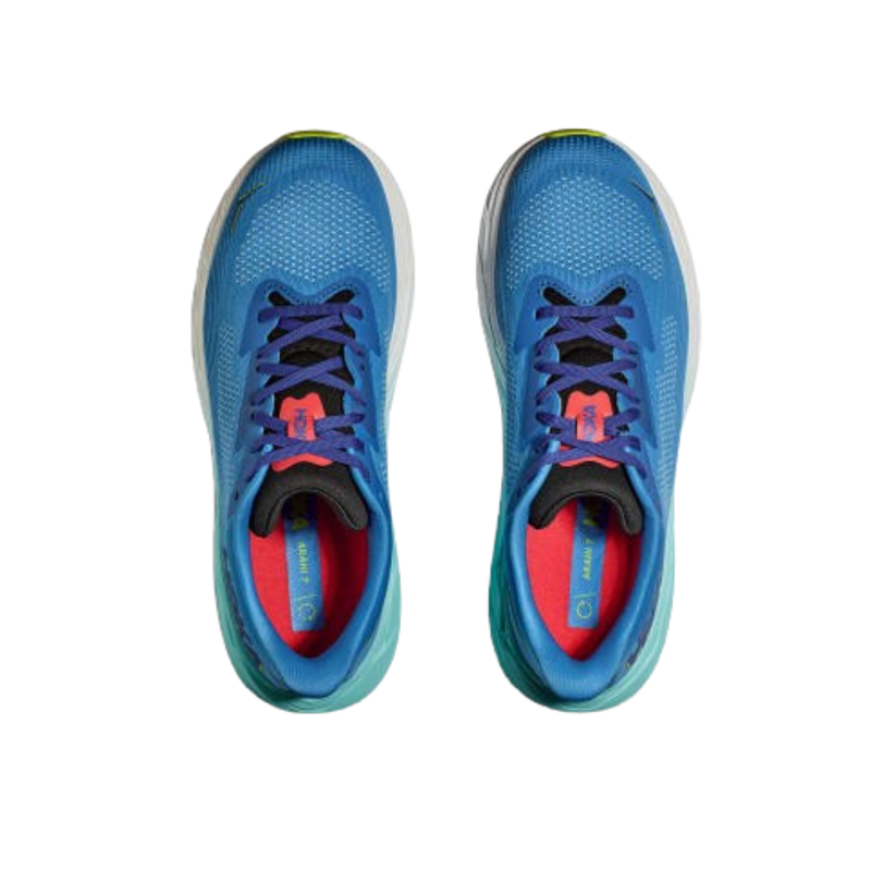 Hoka Mens Arahi 7 in Virtual Blue / Cerise-1