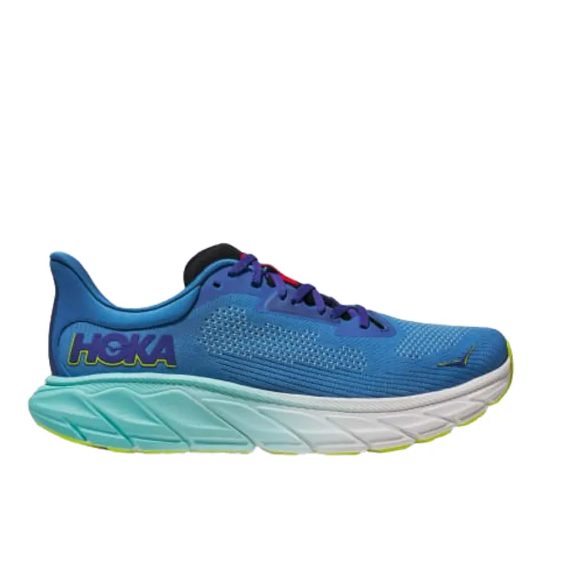 Hoka Mens Arahi 7 in Virtual Blue / Cerise