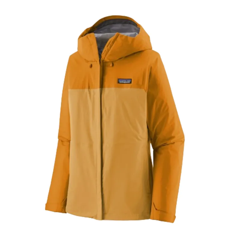Patagonia Women's Torrentshell 3L Rain Jacket in Pufferfish Gold
