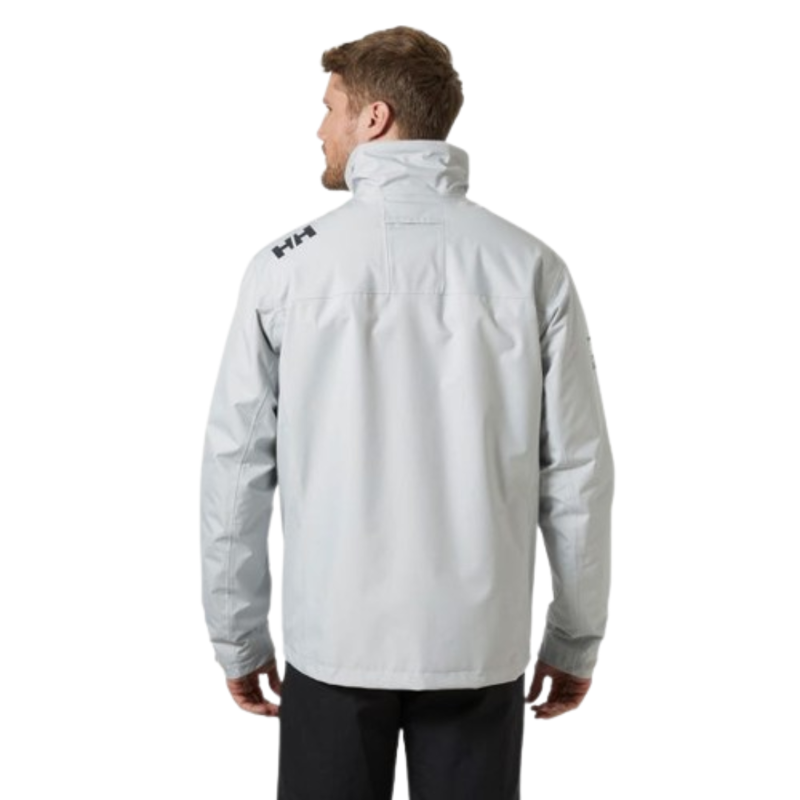 Helly Hansen Mens Crew Midlayer Jacket 2 in Grey Fog-1
