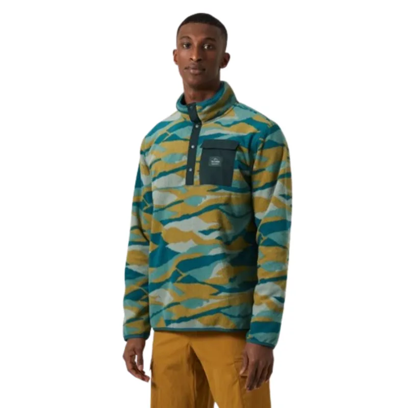Helly Hansen Mens Maridalen Fleece in Cactus Fjord Camo