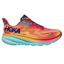 Hoka Mens Clifton 9 in Cerise/Cloudless