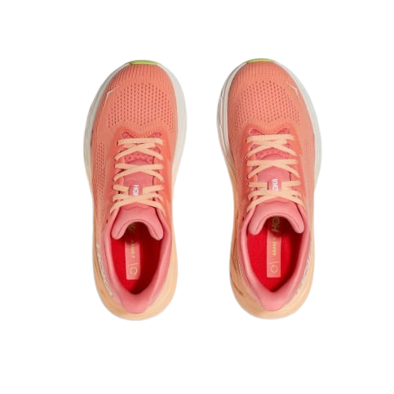 Hoka Womens Arahi 7 in Papaya / Coral-2