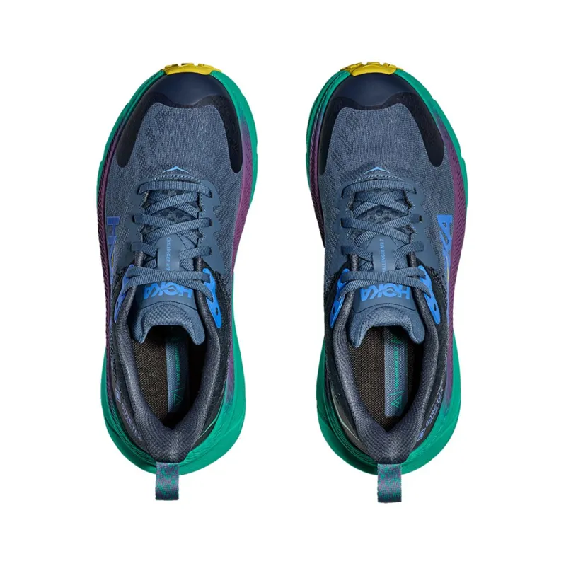 Hoka Mens Challenger ATR 7 GTX in Real Teal / Tech Green-1