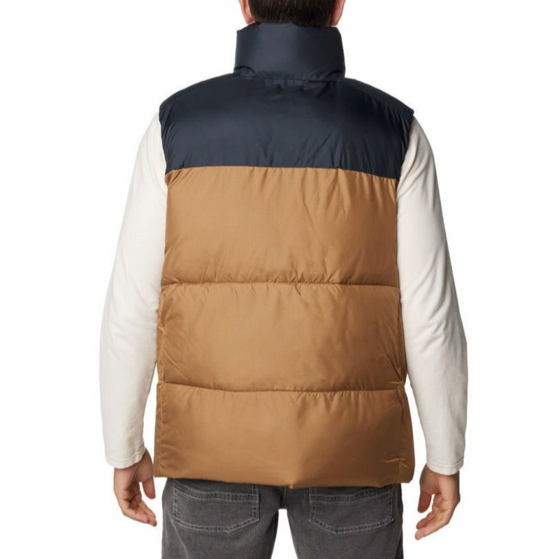 Columbia Mens Puffect II Vest in Delta / Black-1