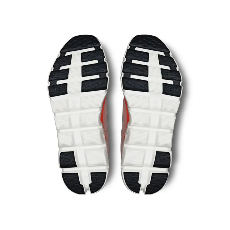 On Womens Cloudflow 4 in Quartz / Flame-1