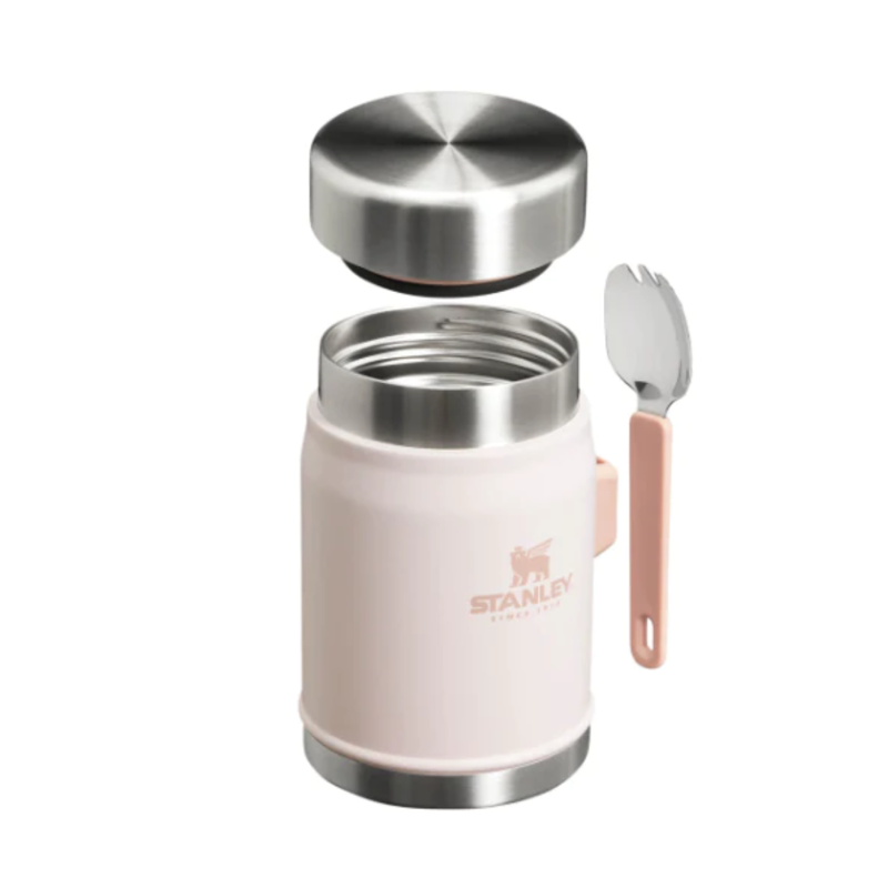 Stanley Legendary Food Jar + Spork in Rose Quartz-1