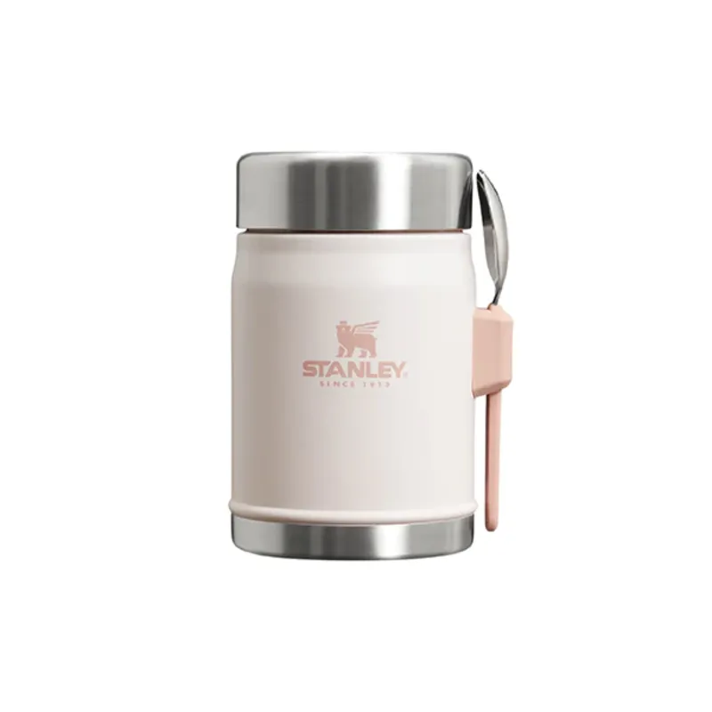 Stanley Legendary Food Jar + Spork in Rose Quartz