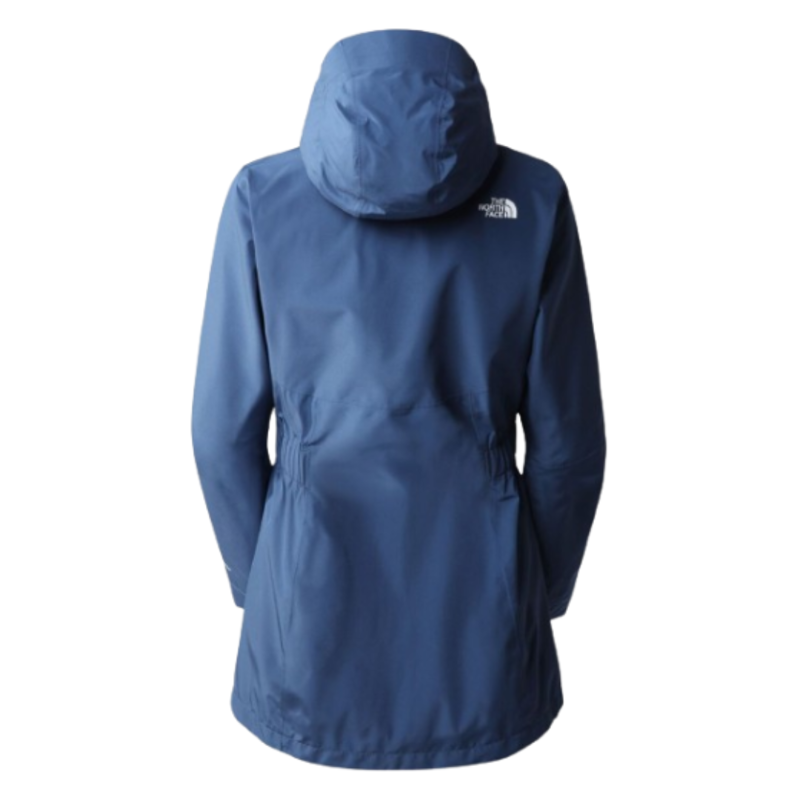 The North Face Womens Hikesteller Parka Shell Jacket in Indigo Stone-1