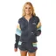 Rip Curl Womens Surf Revival Zip Thru Hoodie in Navy