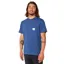 Rip Curl Mens Surf Paradise Badge Tee in Washed Navy