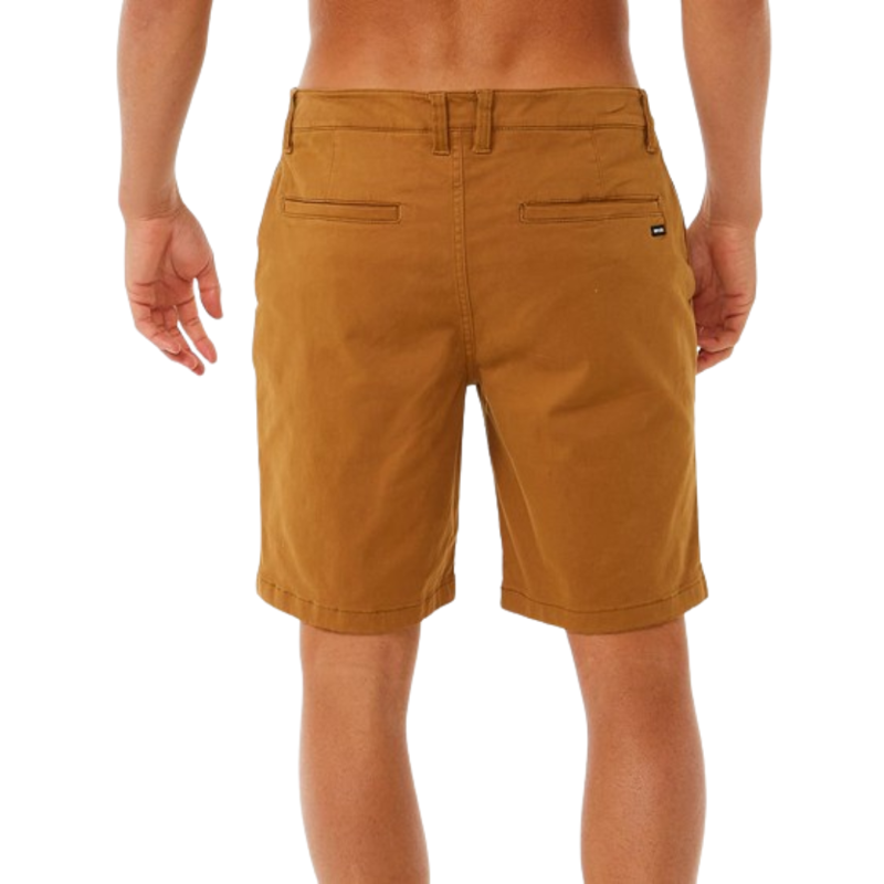Rip Curl Mens Classic Surf Chino Walkshort in Gold-1