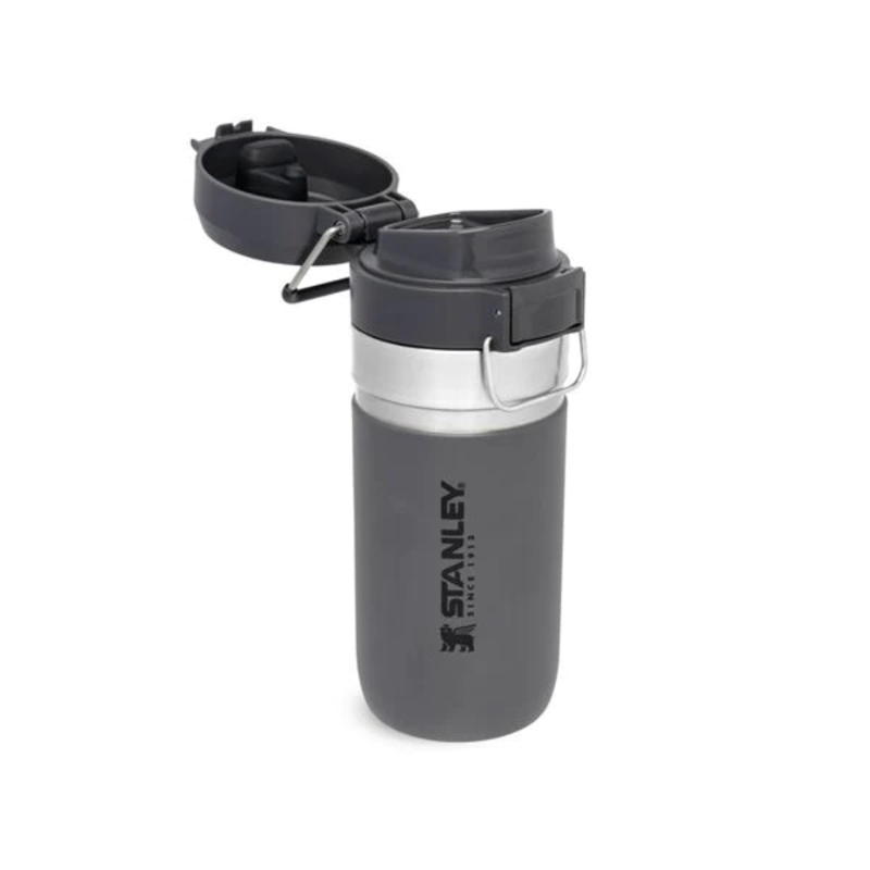 Stanley Quick-Flip Water Bottle 0.47L in Charcoal-2