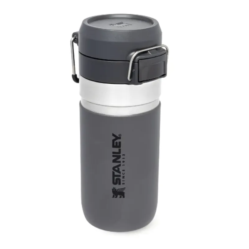 Stanley Quick-Flip Water Bottle 0.47L in Charcoal