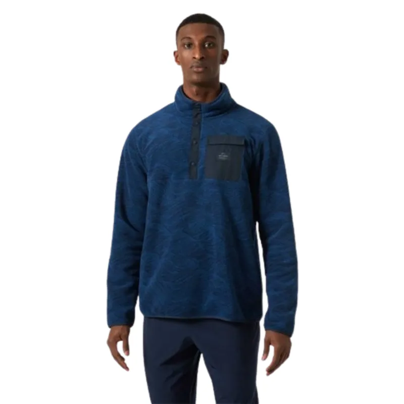 Helly Hansen Mens Maridalen Fleece in Ocean Wave Aop