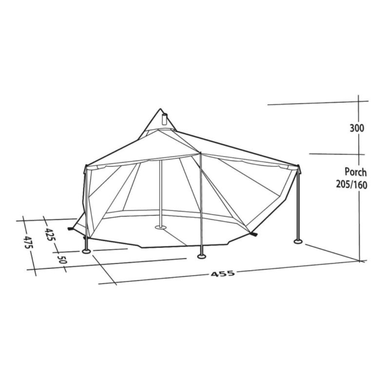 Robens Tent Chinook Ursa PRS-4