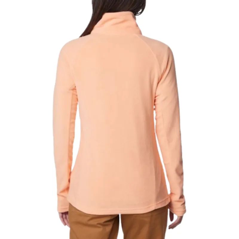 Columbia Womens Glacial IV 1/2 Zip in Apricot Fizz-1