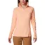 Columbia Womens Glacial IV 1/2 Zip in Apricot Fizz
