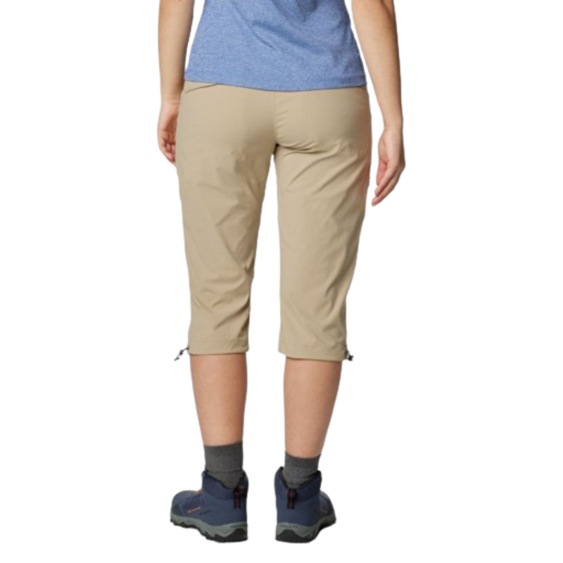 Columbia Womens Saturday Trail II Knee Pant in British Tan-1