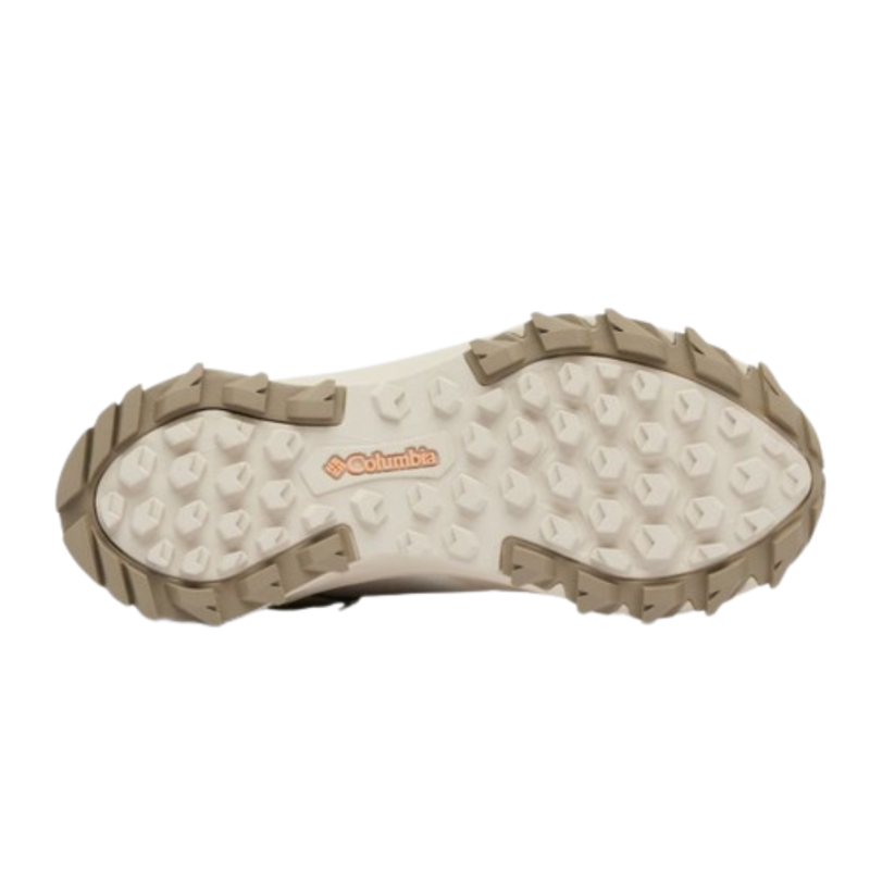 Columbia Womens Peakfreak Hera Mid Outdry in Dark Stone / Apricot Fizz-2