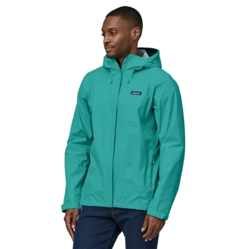Patagonia Mens Torrentshell 3L Rain Jacket in Subtidal Blue