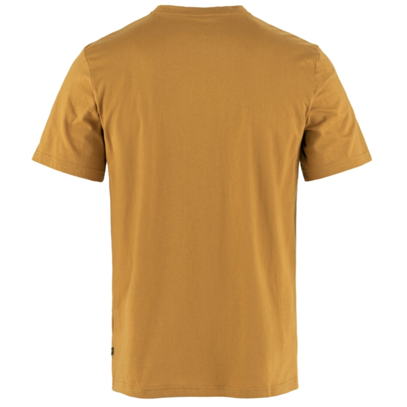 Fjallraven Men's Lush Logo T-shirt in Acorn-1
