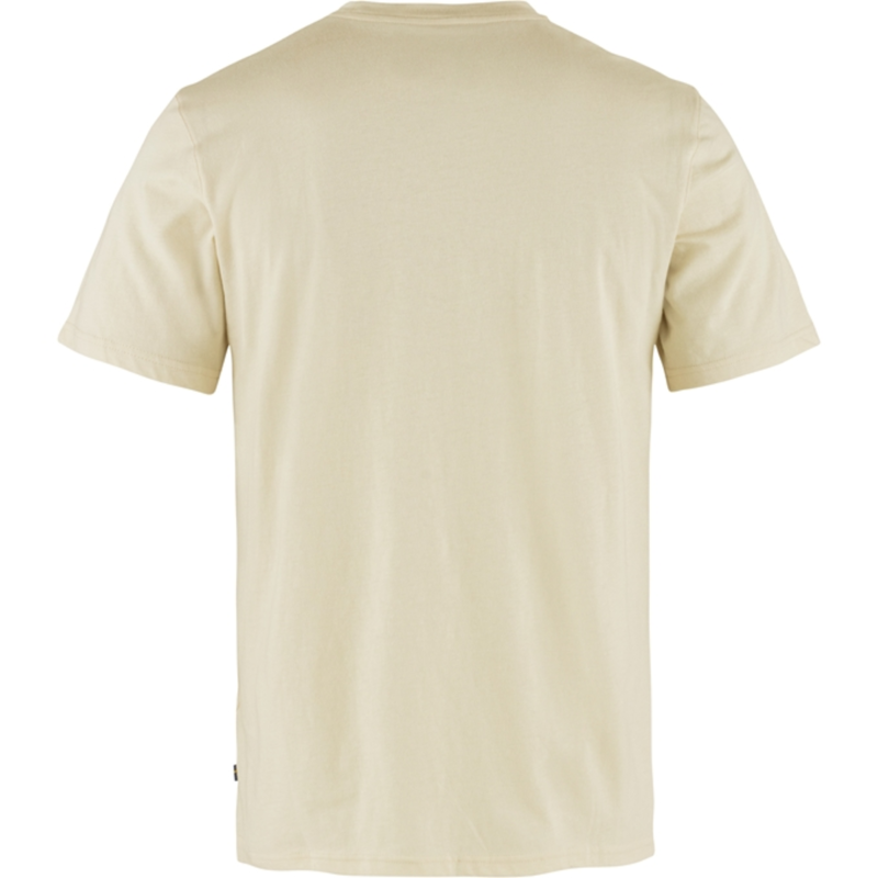 Fjallraven Men's Lush Logo T-shirt in Chalk White-1