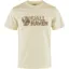 Fjallraven Men's Lush Logo T-shirt in Chalk White